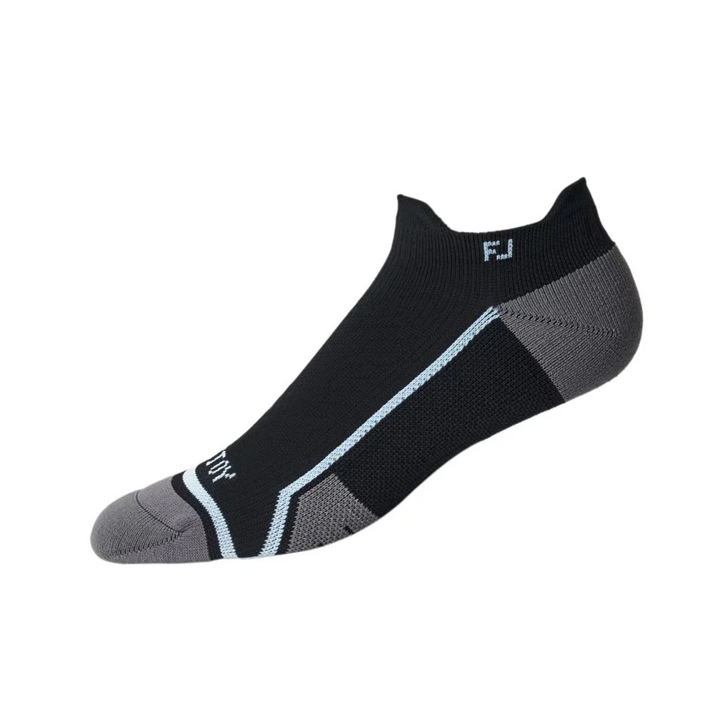FootJoy Women's Tech D.R.Y. Roll Tab Sock - Black
