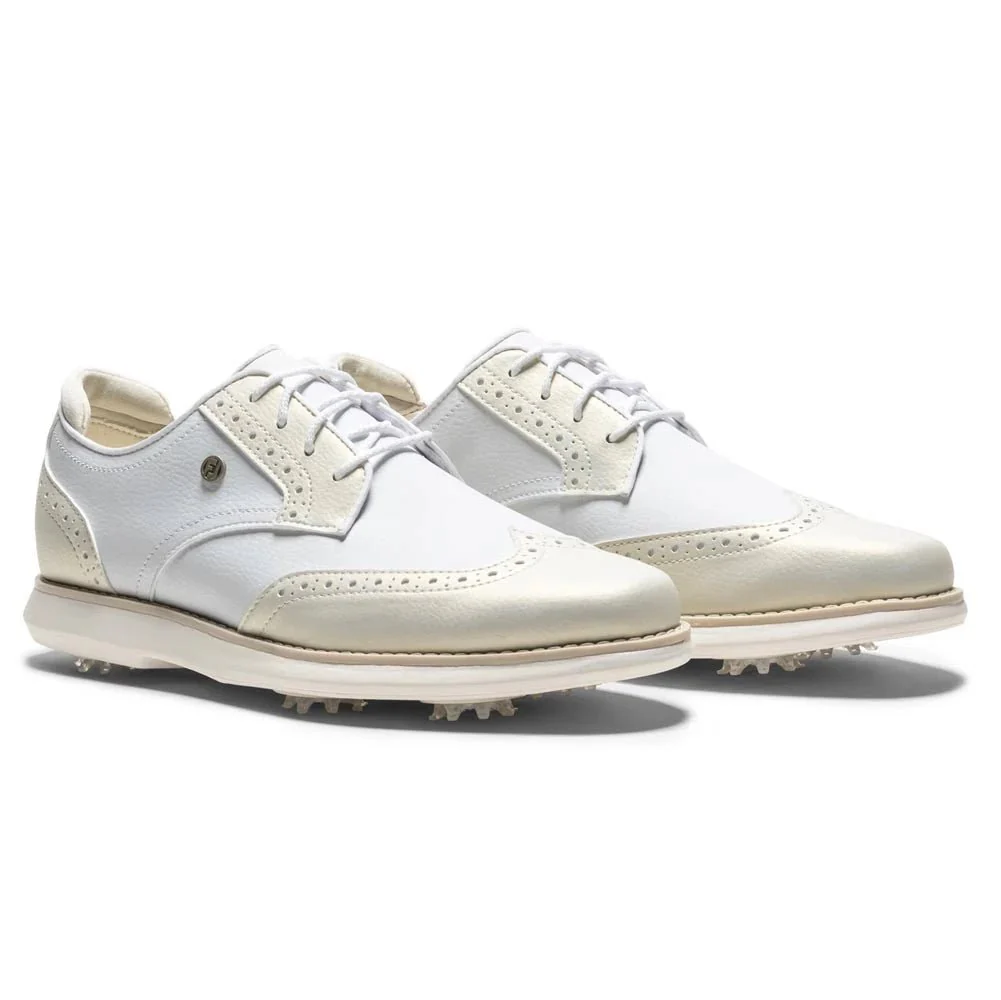 FootJoy Women's Traditions Wing Tip Golf Shoes - Image 23