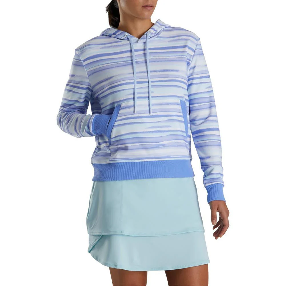 FootJoy Women's Watercolor Pullover Golf Hoodie - Image 5