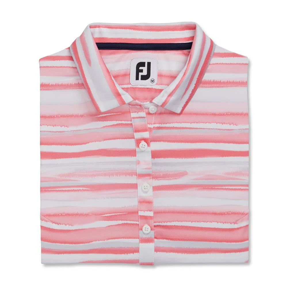 FootJoy Women's Watercolor Sleeveless Polo - Image 3