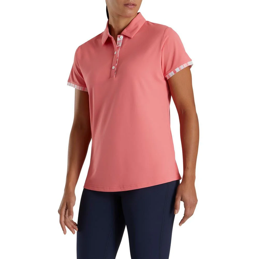 FootJoy Women's Watercolor Trim Polo
