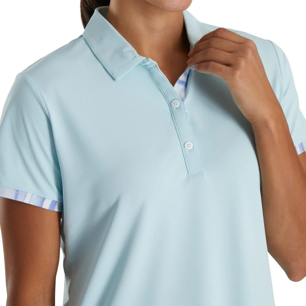 FootJoy Women's Watercolor Trim Polo - Image 11
