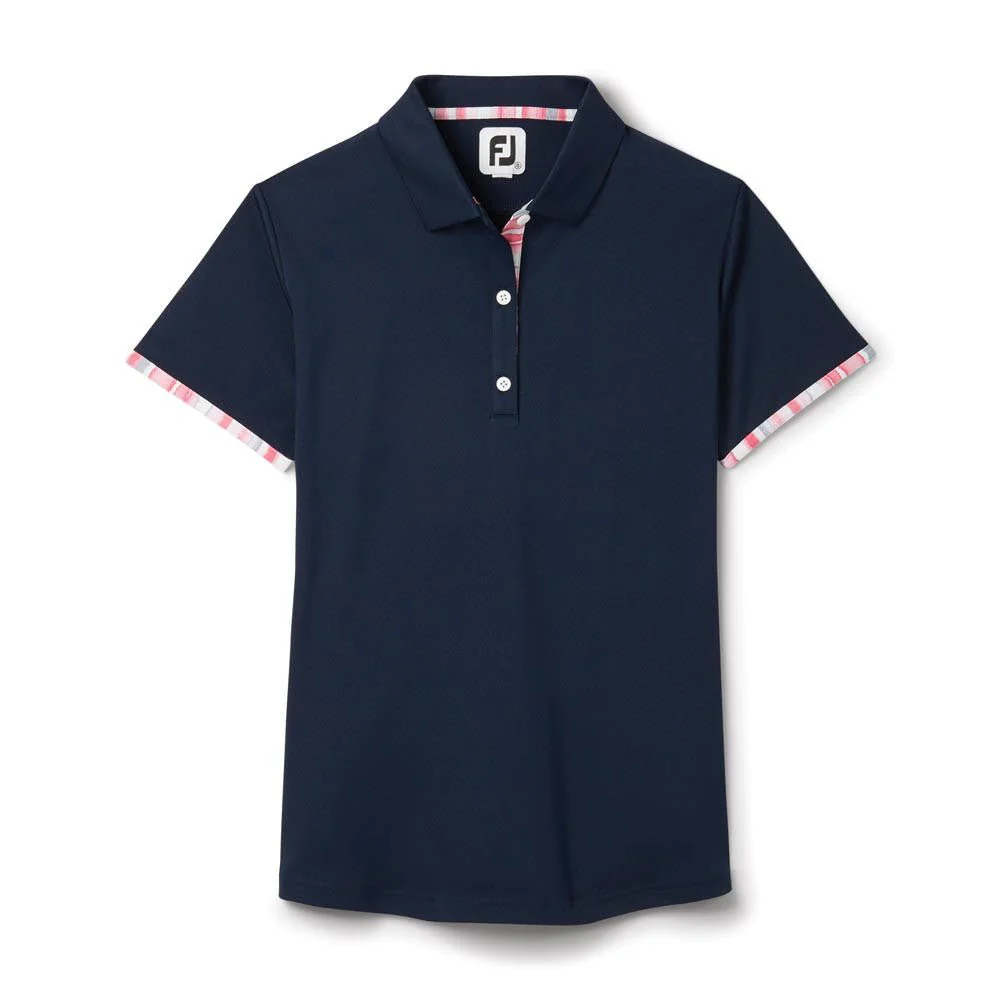 FootJoy Women's Watercolor Trim Polo - Image 13