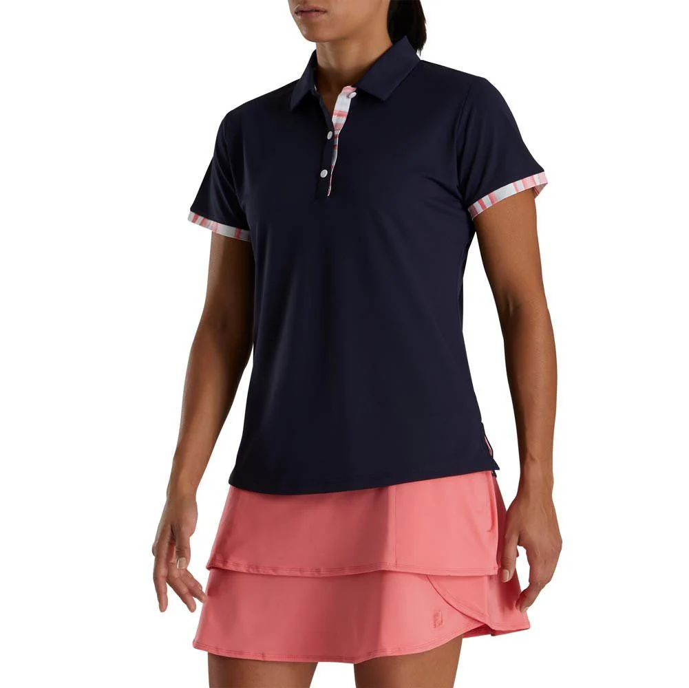 FootJoy Women's Watercolor Trim Polo - Image 5