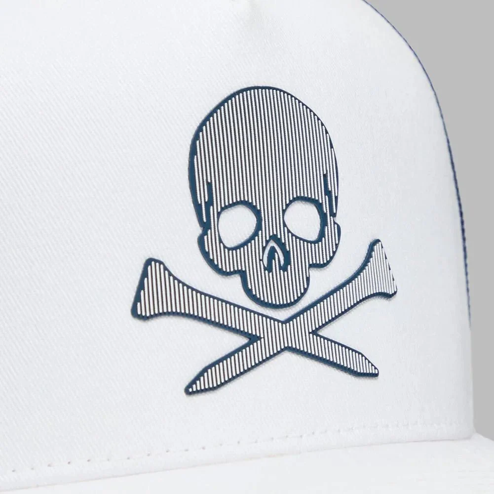 G/Fore Silicone Skull & Tees Trucker Golf Hat - Image 2