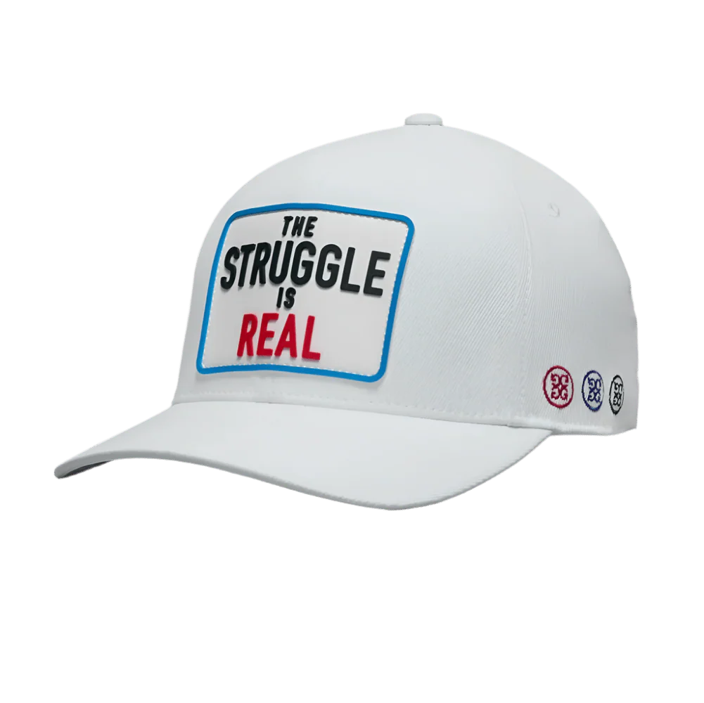 G/Fore The Struggle is Real Patch Golf Hat