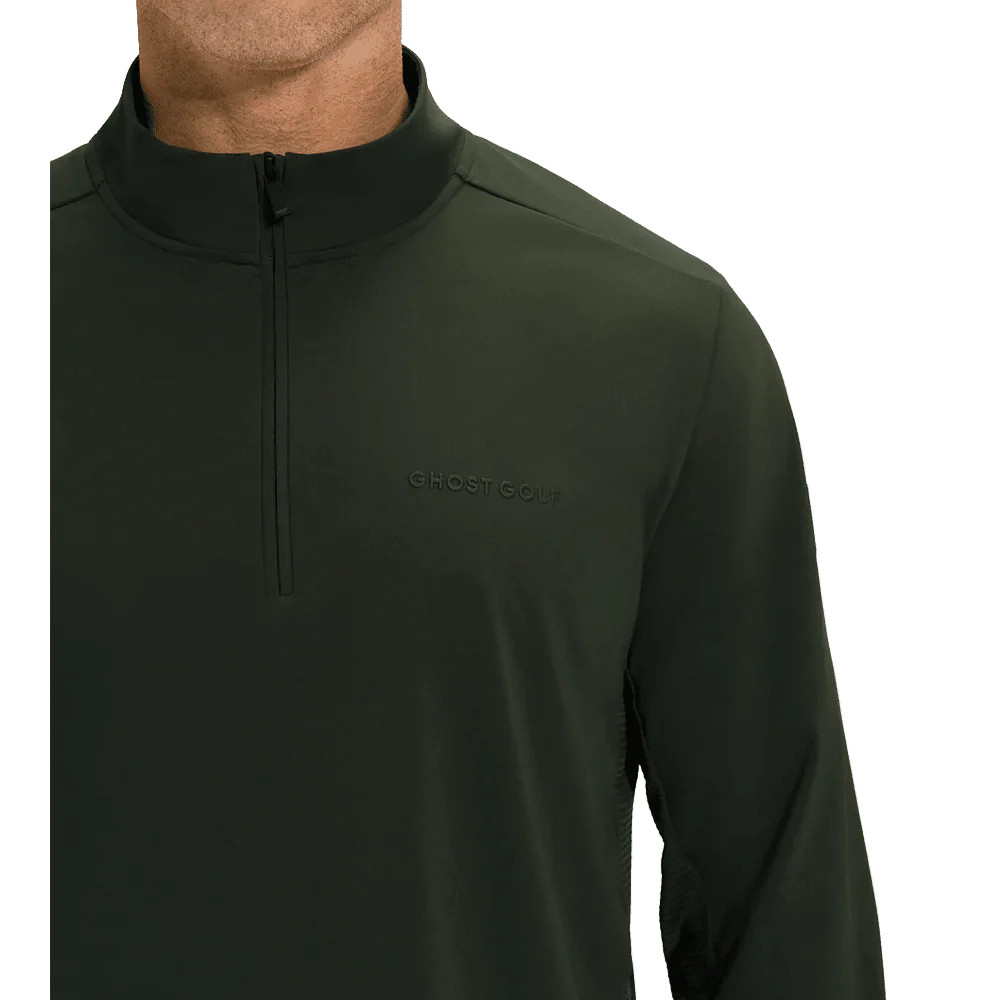 Ghost Golf 1/4 Zip Mock Golf Jacket - Image 2