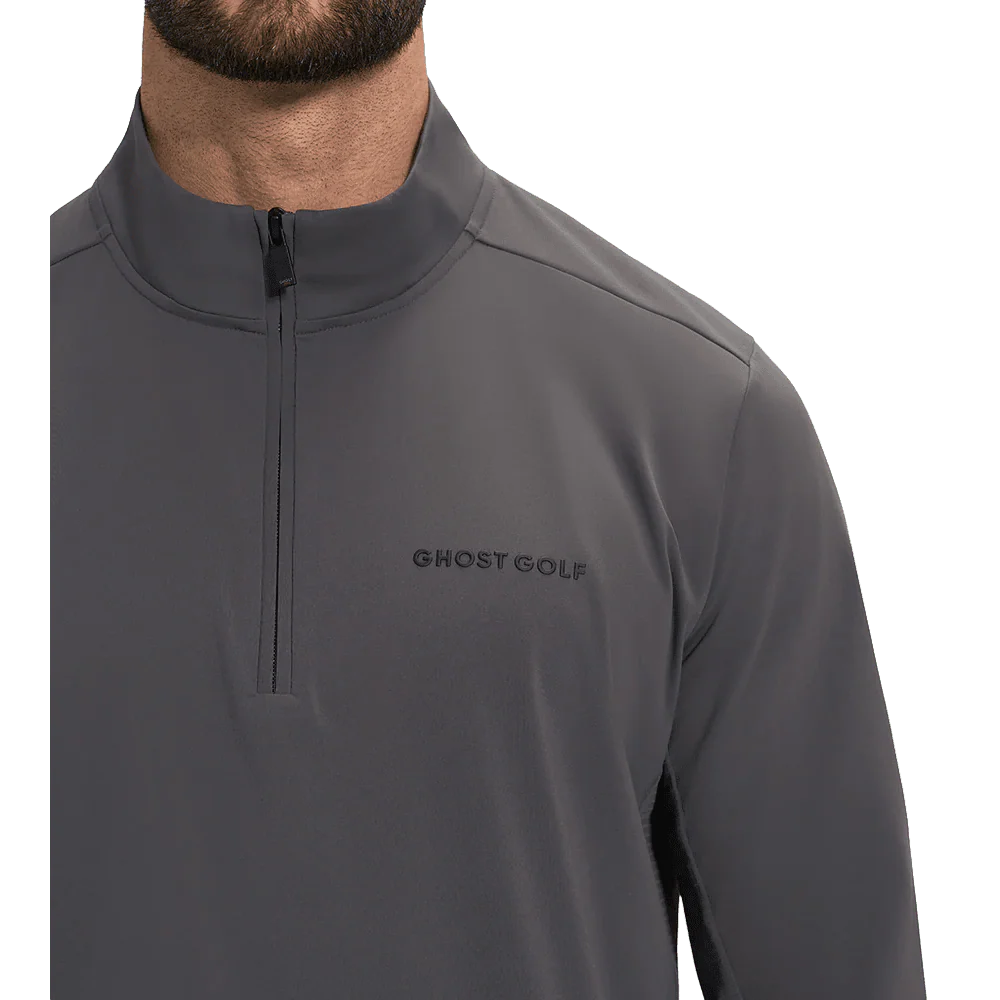 Ghost Golf 1/4 Zip Mock Golf Jacket - Image 6