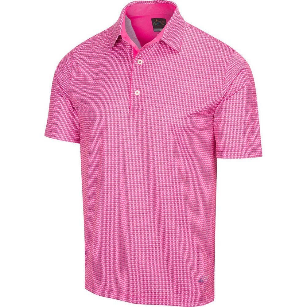 Greg Norman ML75 Microlux 2Below Tee Print Polo - Image 4