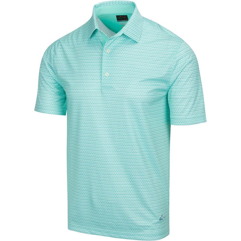 Greg Norman ML75 Microlux 2Below Tee Print Polo - Image 6
