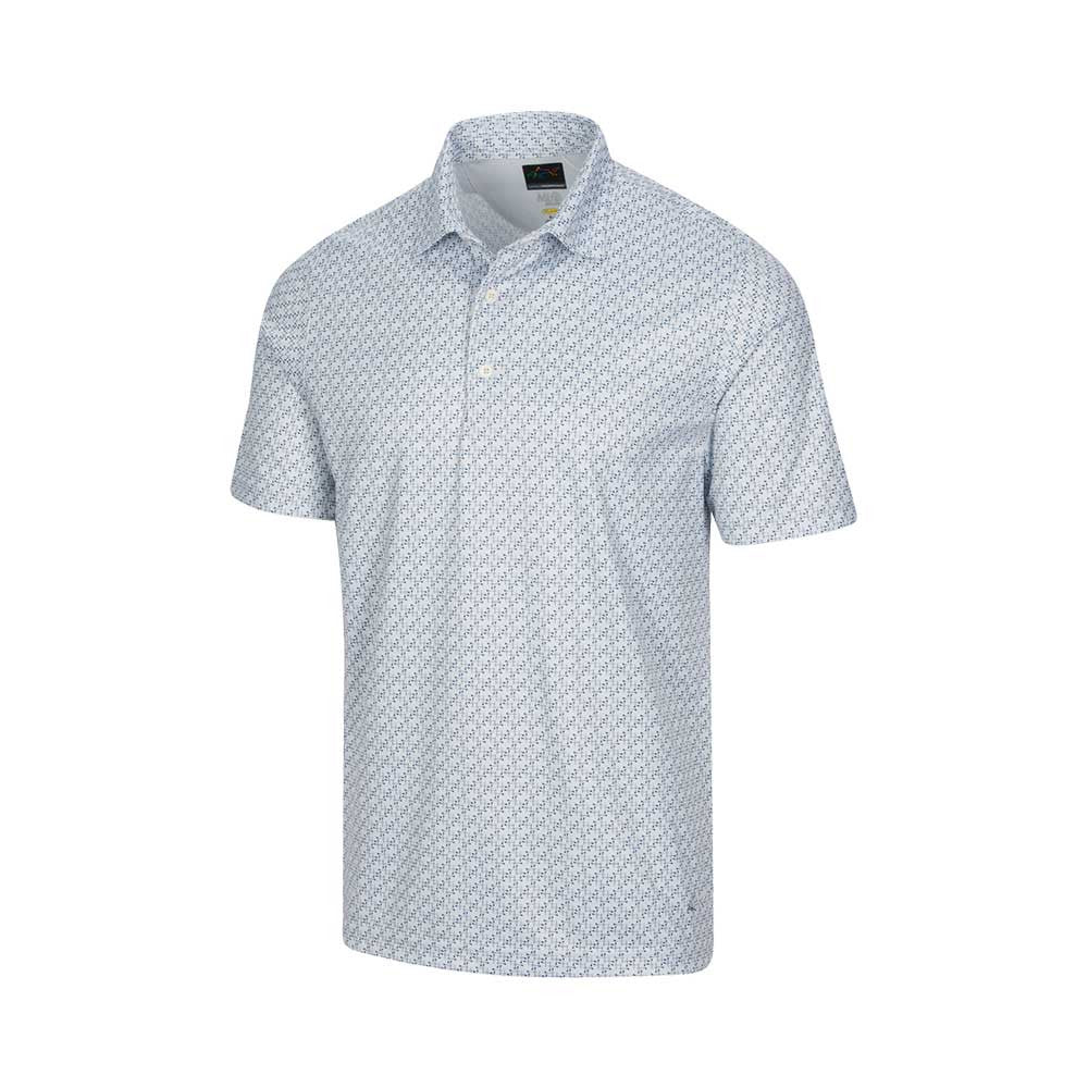 Greg Norman ML75 Microlux Iron Print Polo - Image 5