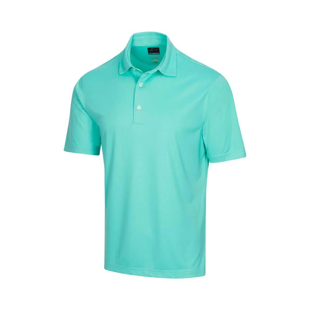 Greg Norman Protek ML75 Microlux Embossed Golf Polo - Image 2
