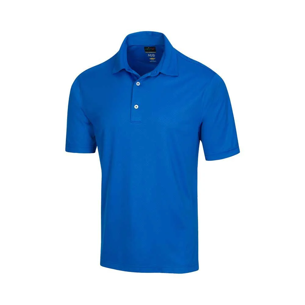 Greg Norman Protek ML75 Microlux Embossed Golf Polo - Image 9