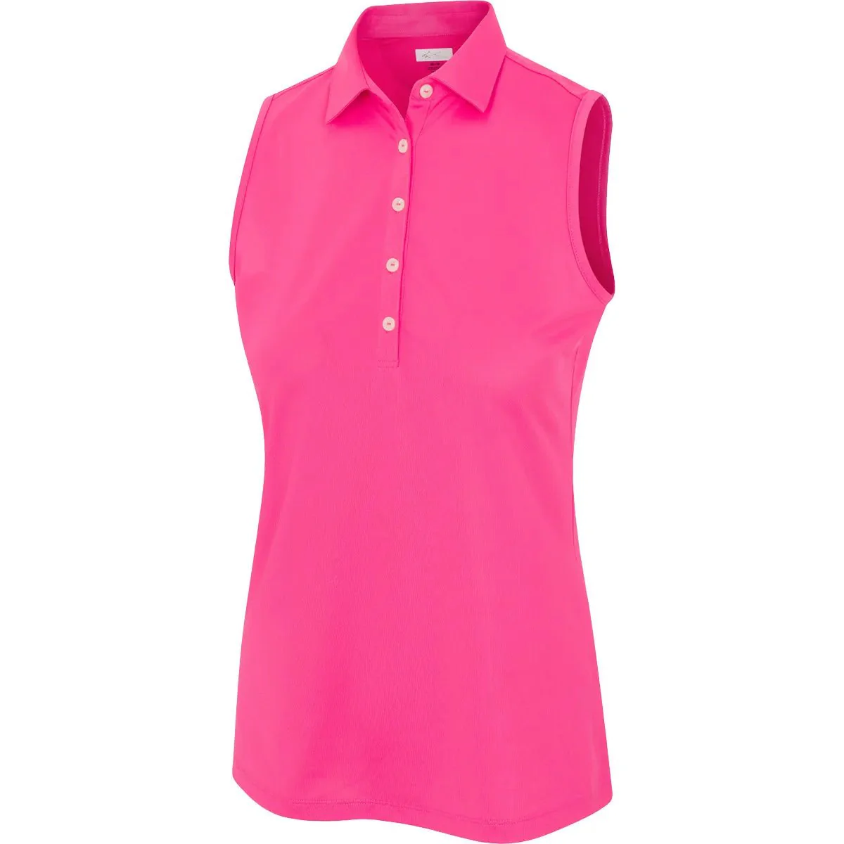 Greg Norman Women's Freedom Micro Pique Sleeveless Golf Polo - Image 22