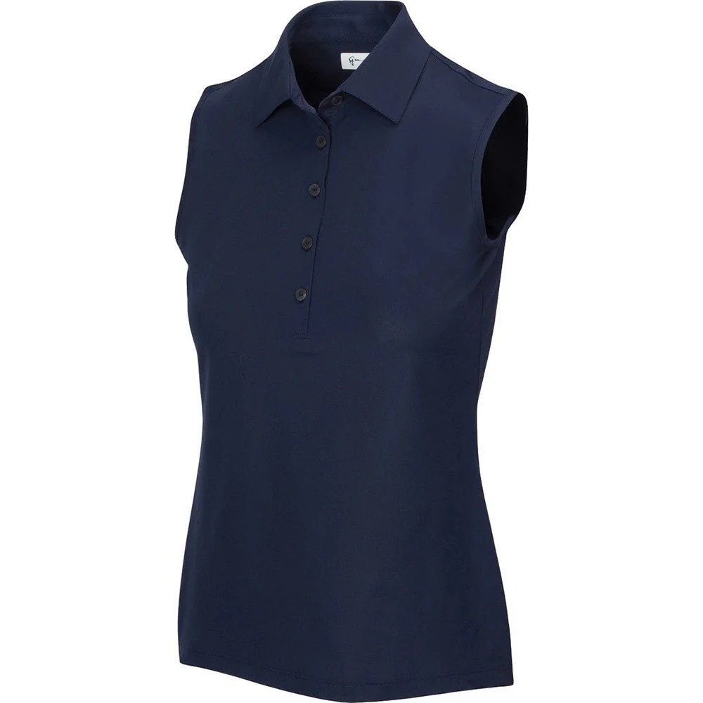 Greg Norman Women's Freedom Micro Pique Sleeveless Golf Polo - Image 6