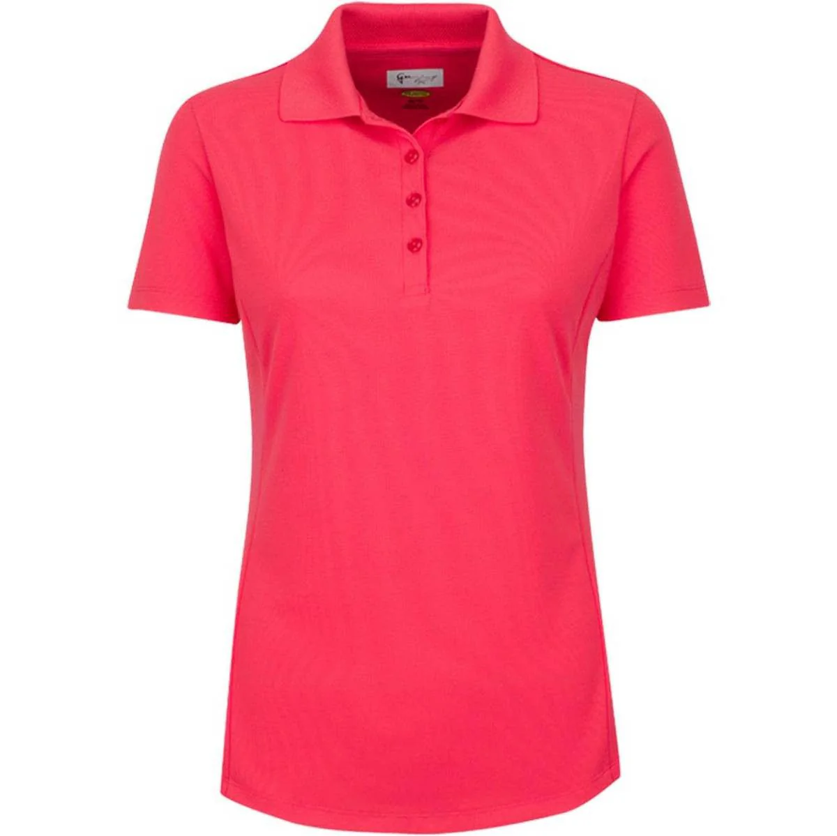 Greg Norman Women's Short Sleeve Protek Micro Pique Polo - Image 6