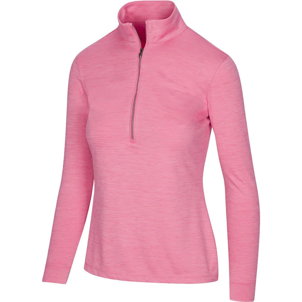 Greg Norman Women's Utility 1/2 Zip Golf Mock - Image 2