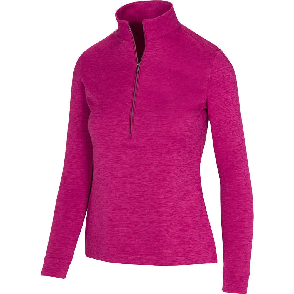 Greg Norman Women's Utility 1/2 Zip Golf Mock - Image 3