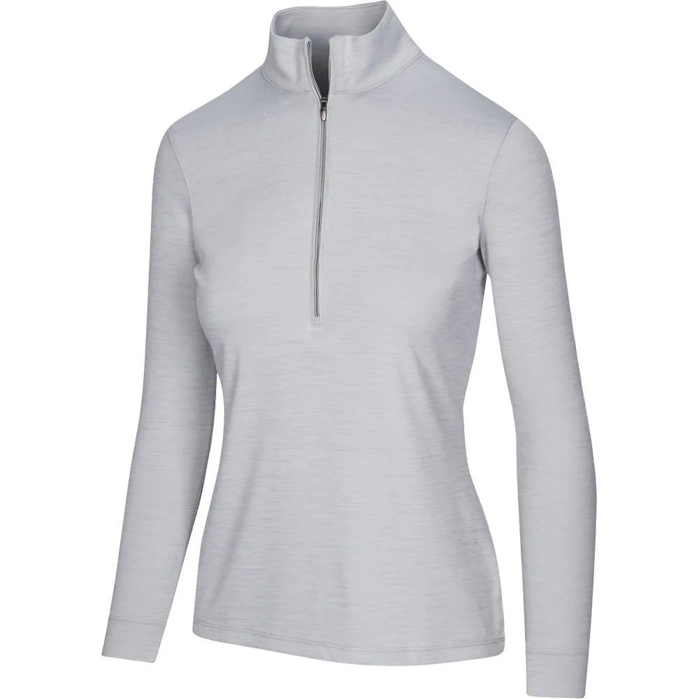 Greg Norman Women's Utility 1/2 Zip Golf Mock - Image 8