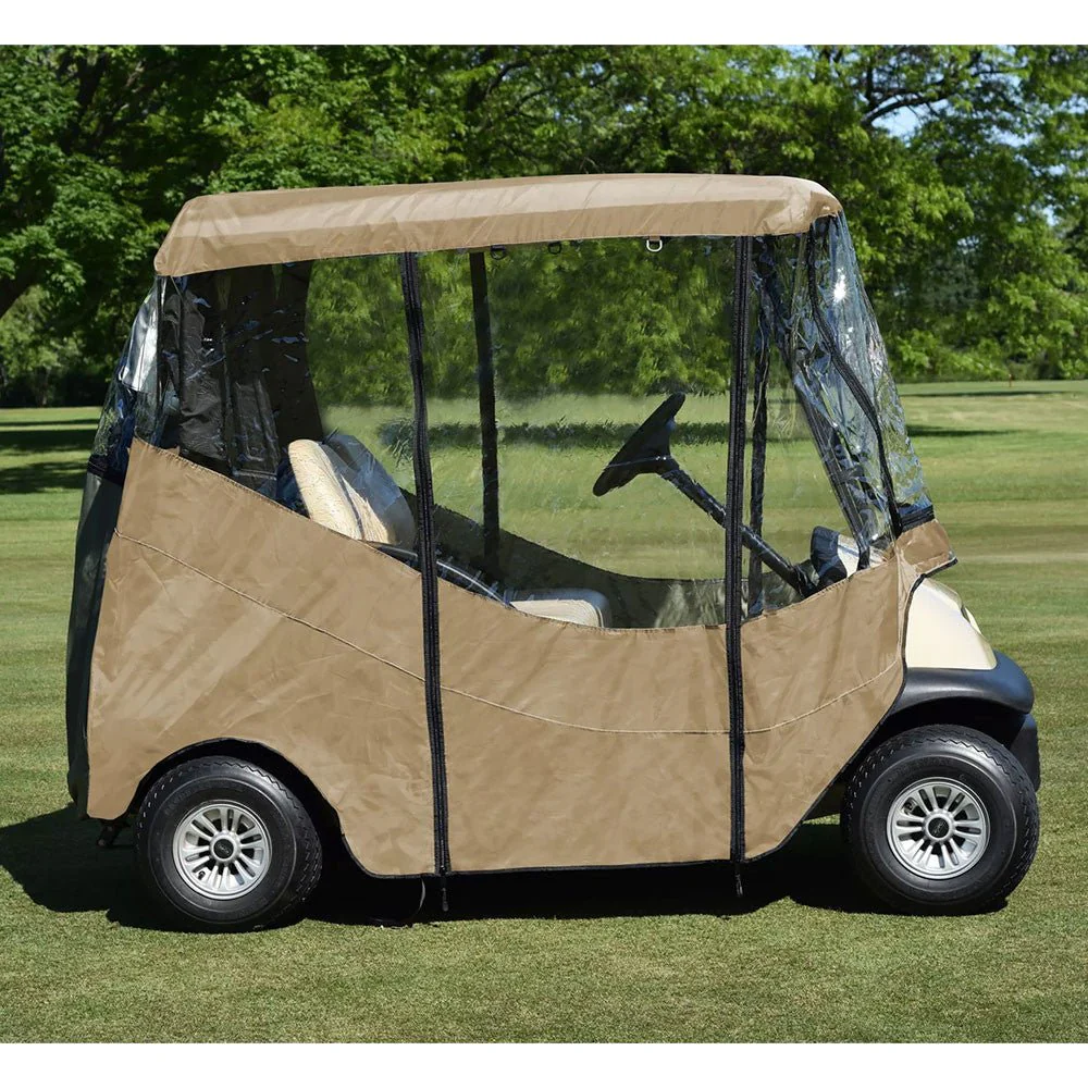Ultimate Universal Golf Cart Cover - Tan - Image 2