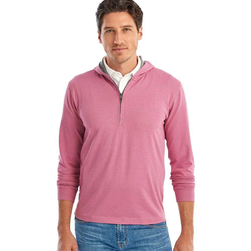 Johnnie-O Finney Striped 1/4 Zip Hoodie - Image 2
