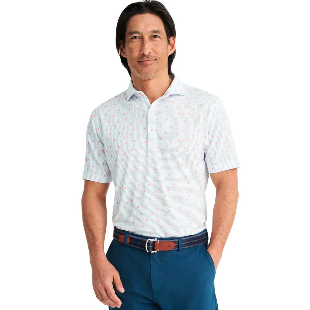 Johnnie-O Palm Springs Striped Golf Polo - Image 2