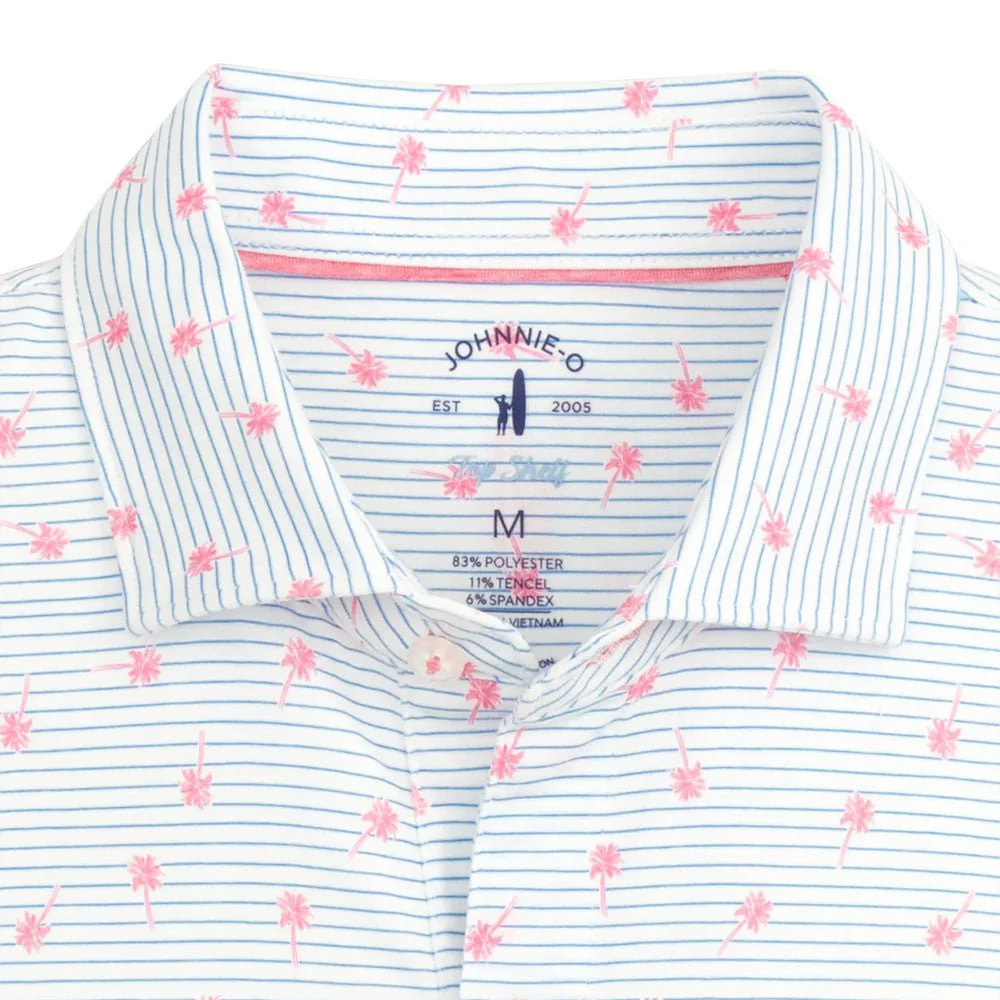 Johnnie-O Palm Springs Striped Golf Polo - Image 3