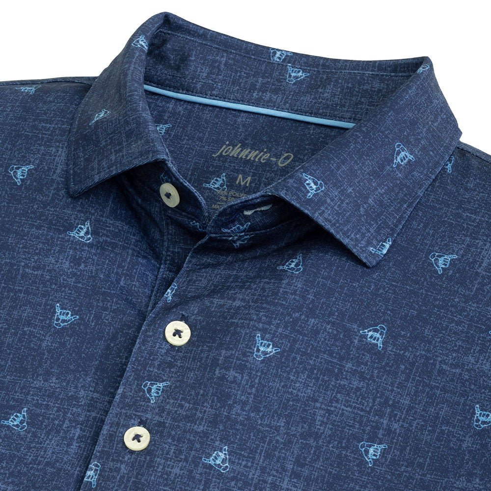 Johnnie-O Shaka Printed Polo - Image 4