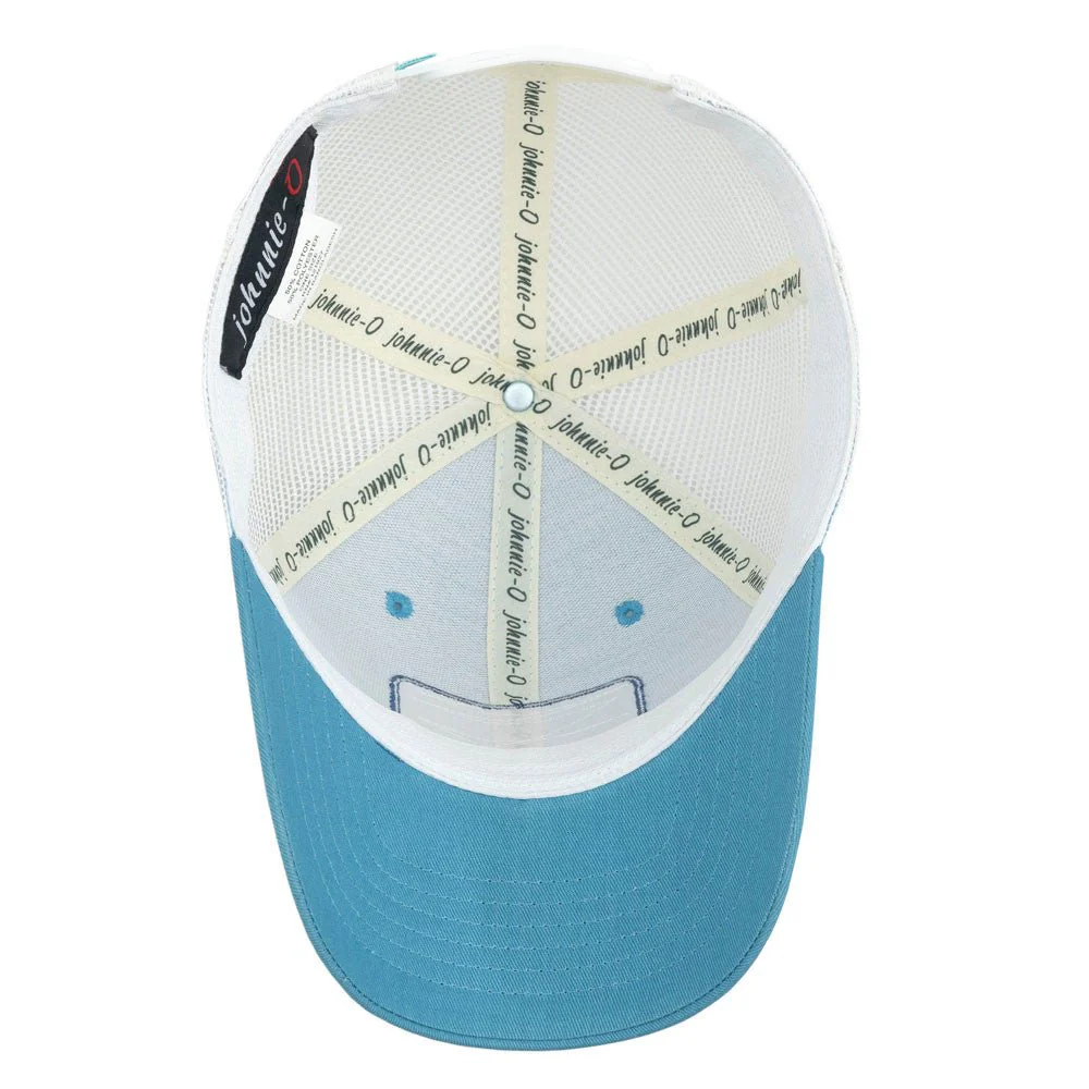Johnnie-O Sun & Wave Trucker Hat - Image 3