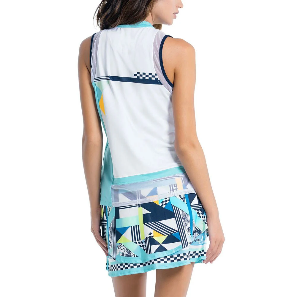 Lucky in Love Women's Geo Mod Tank - Image 3