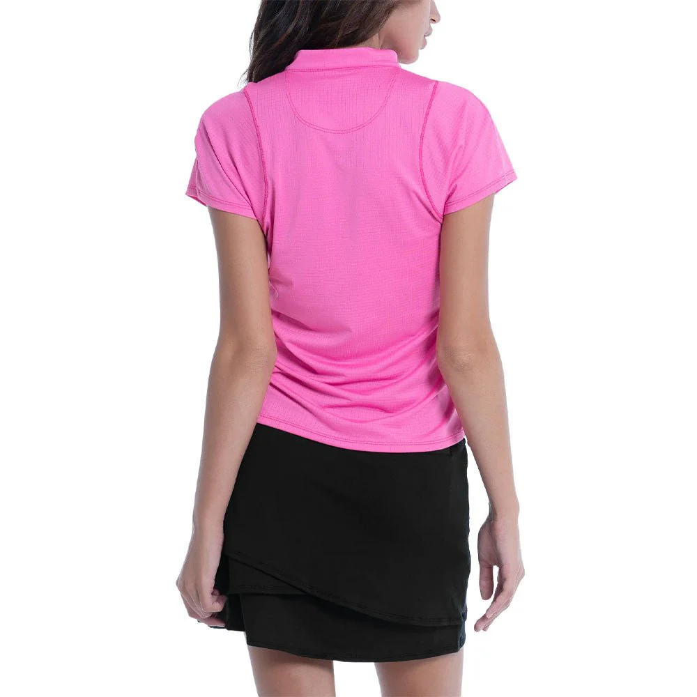 Lucky in Love Women's Ruche Me Along Polo - Image 3