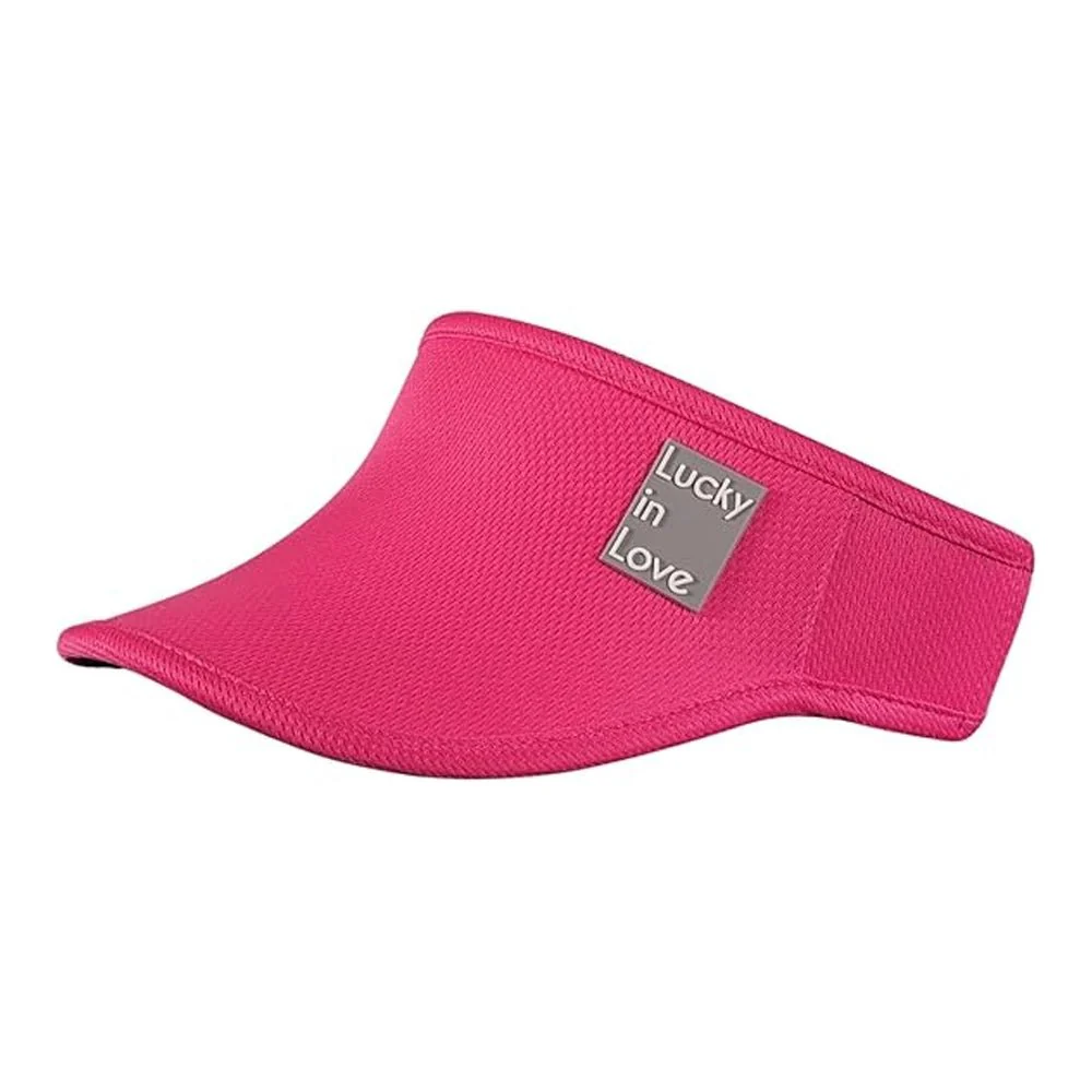 Lucky in Love Women's Lucky Logo Stretch Visor - Image 15