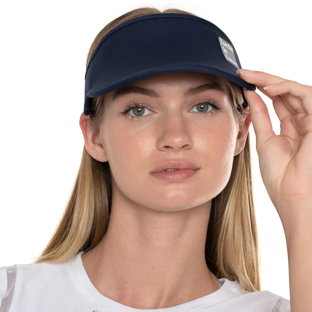 Lucky in Love Women's Lucky Logo Stretch Visor - Image 2