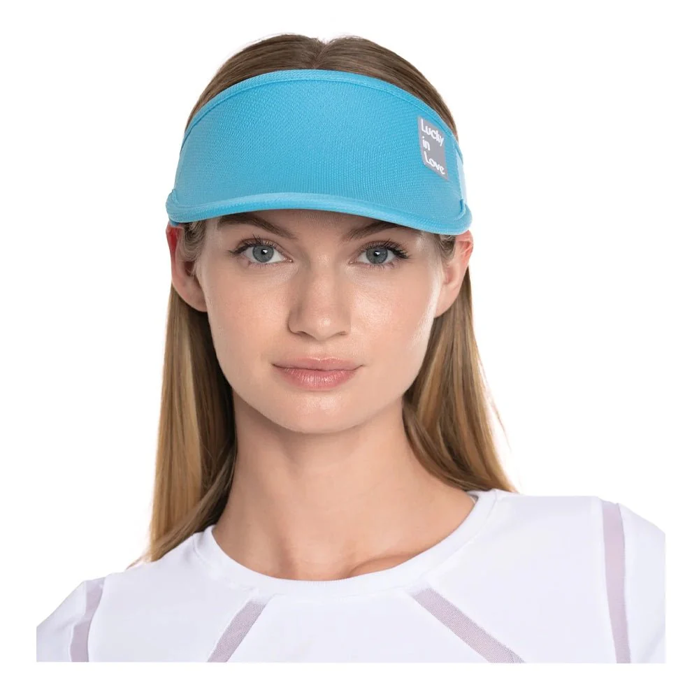 Lucky in Love Women's Lucky Logo Stretch Visor - Image 5