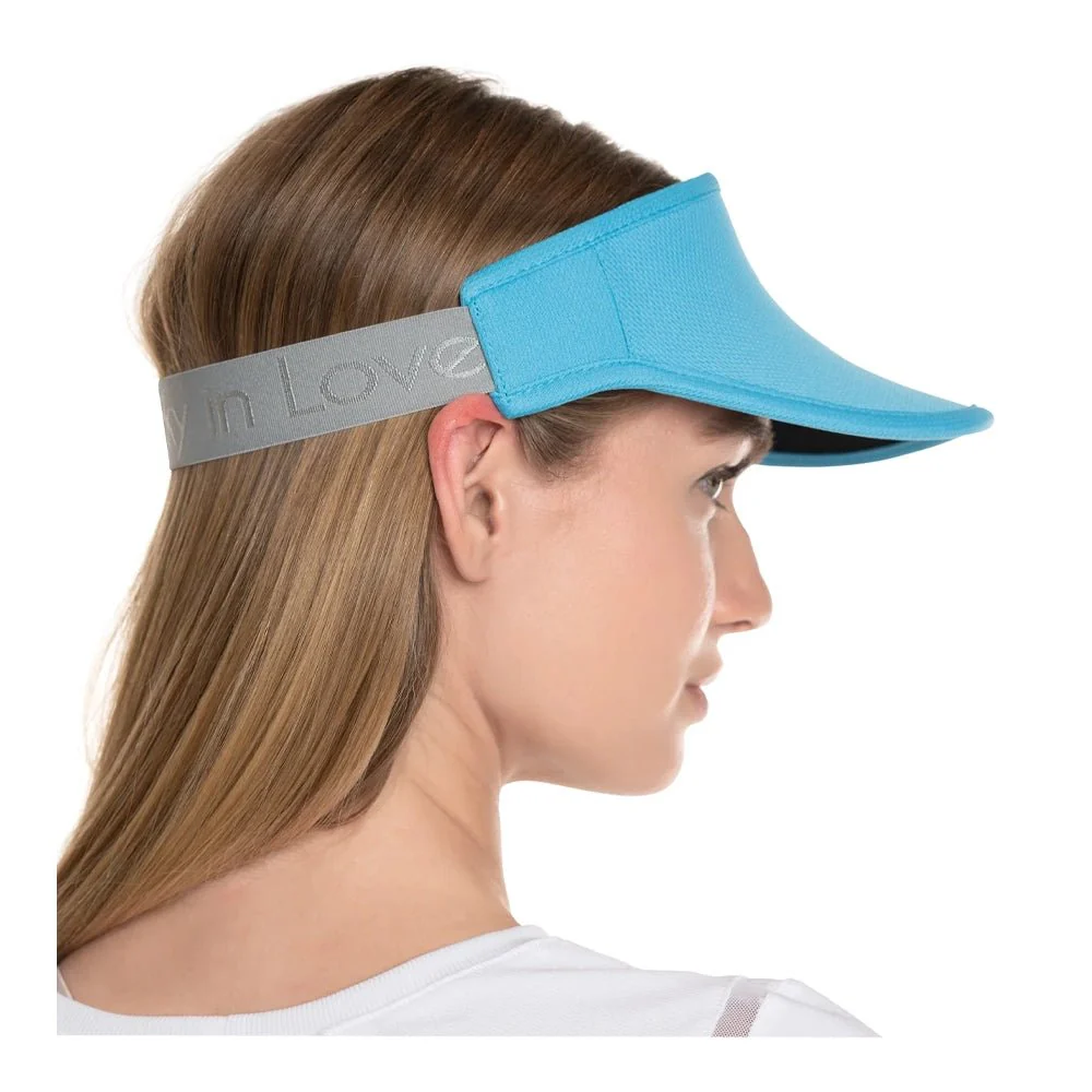 Lucky in Love Women's Lucky Logo Stretch Visor - Image 7
