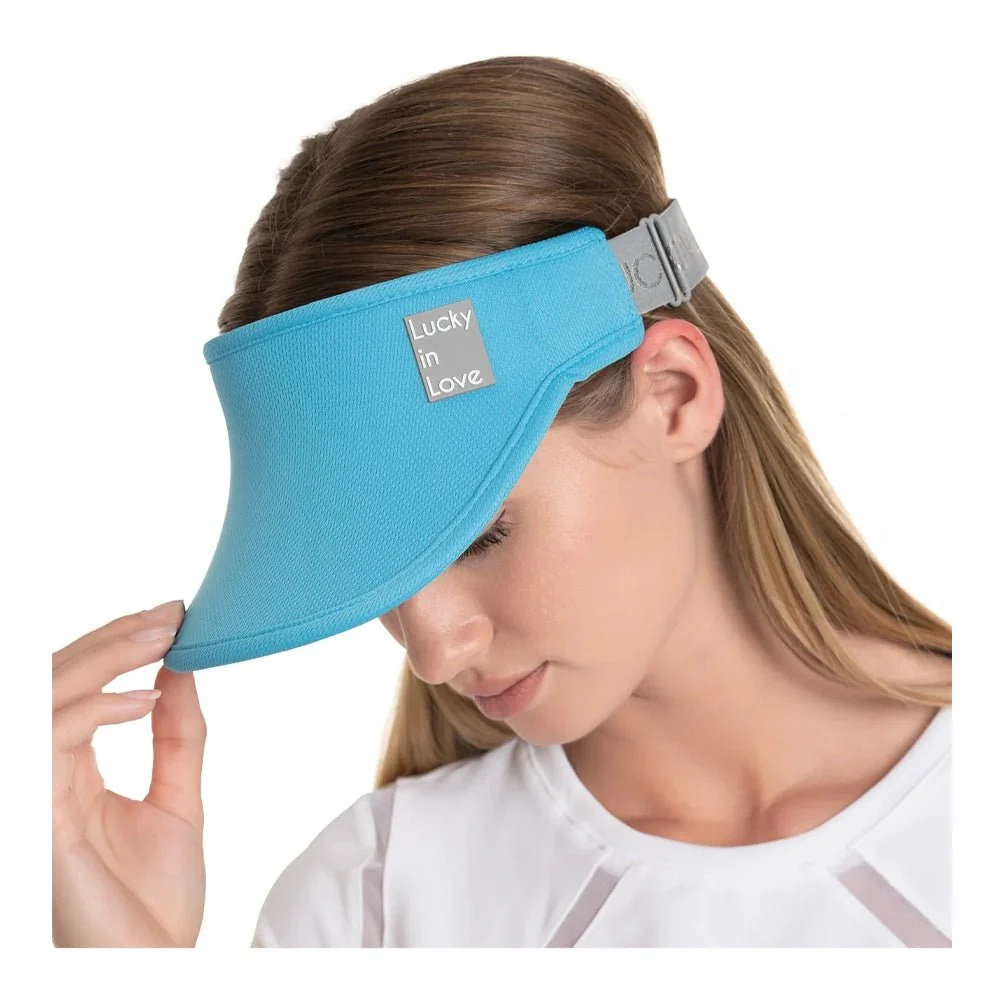 Lucky in Love Women's Lucky Logo Stretch Visor - Image 8