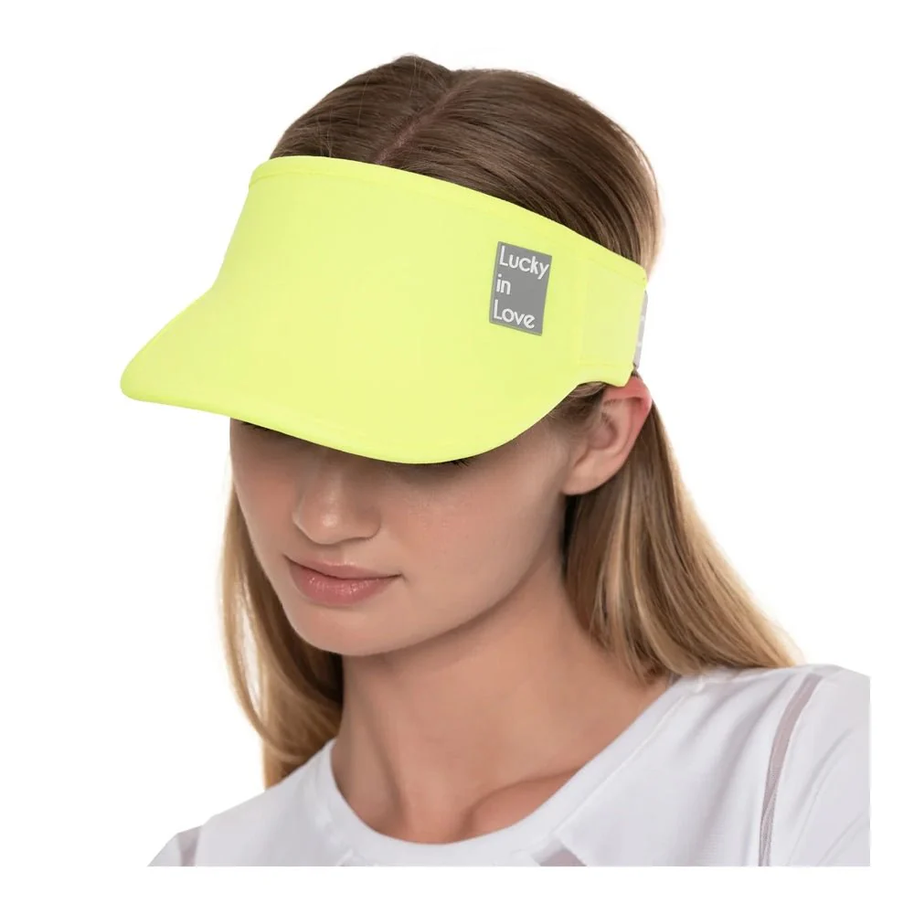 Lucky in Love Women's Lucky Logo Stretch Visor - Image 9