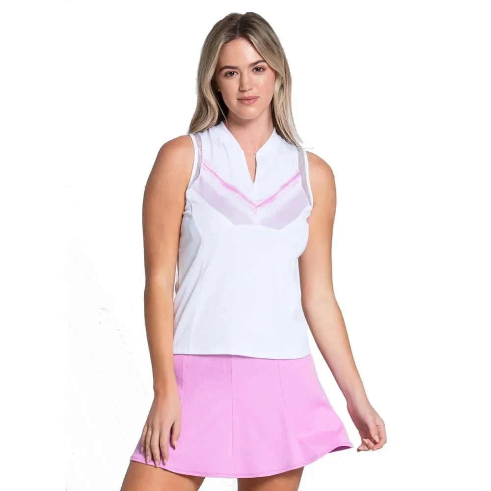 Lucky in Love Women's Mystic Petal Zip Tank