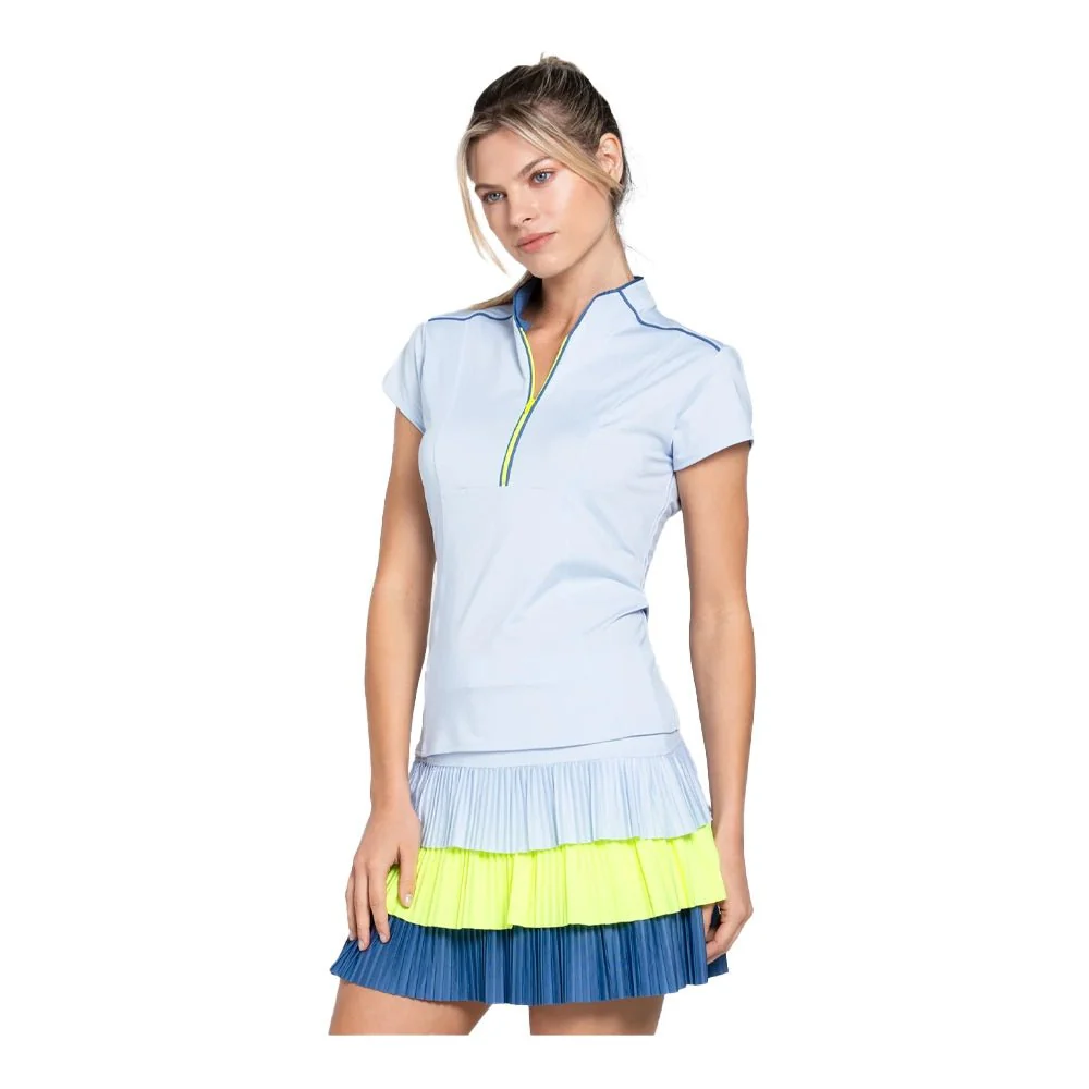 Lucky in Love Women's Swing Zip Short Sleeve - Image 2