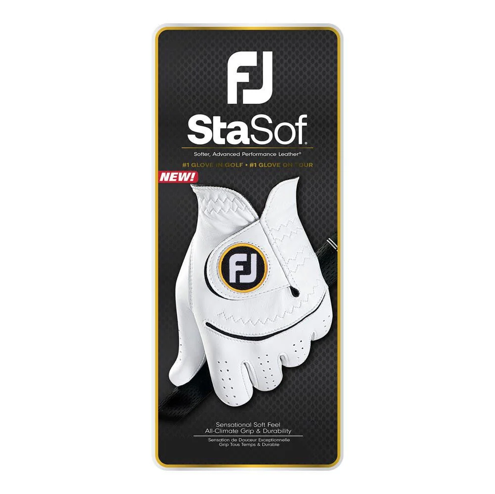 FootJoy Men's StaSof Glove - White - Image 2