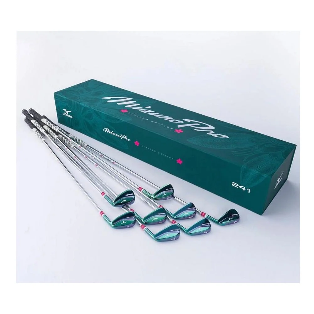 Mizuno Limited Edition Azalea Pro 241 Iron Set - Image 4