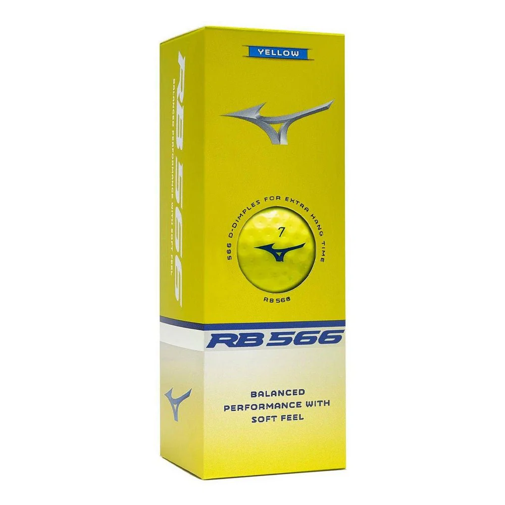 Mizuno RB 566 Golf Balls - Optic Yellow - Image 3