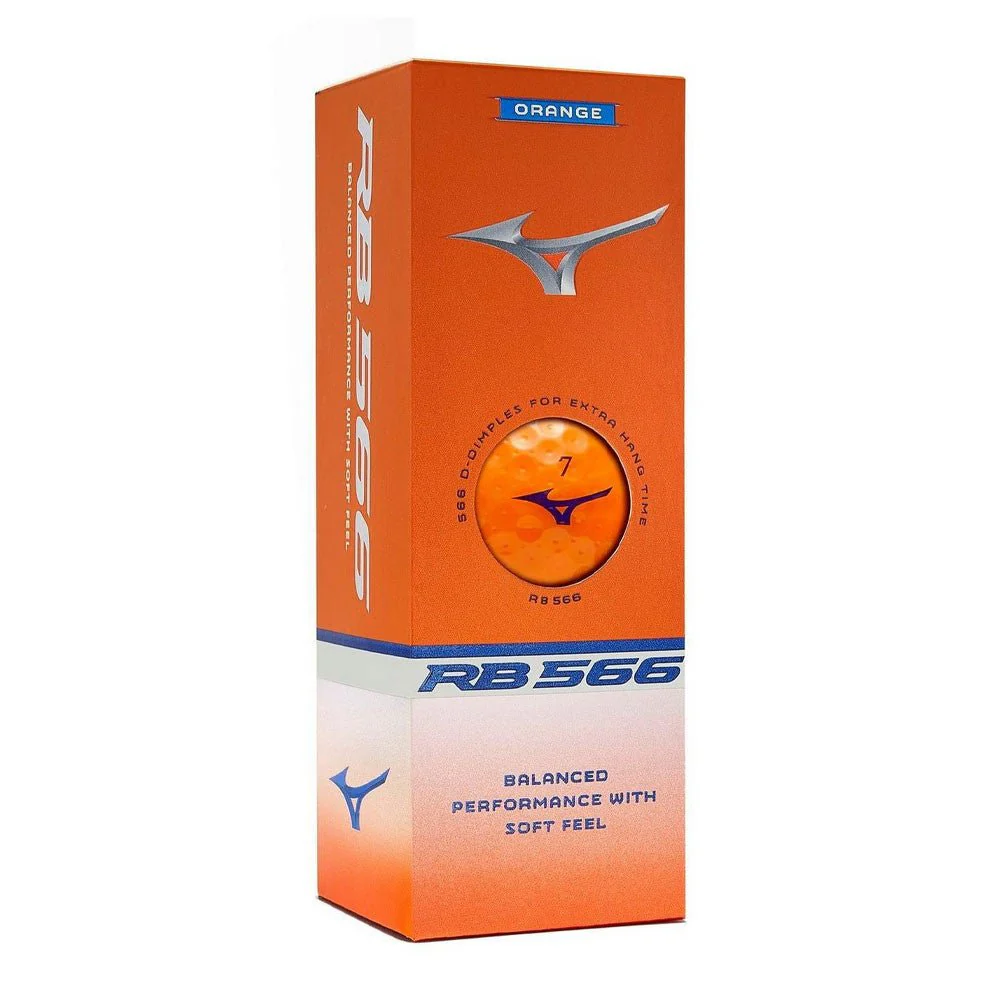 Mizuno RB 566 Golf Balls - Orange - Image 3