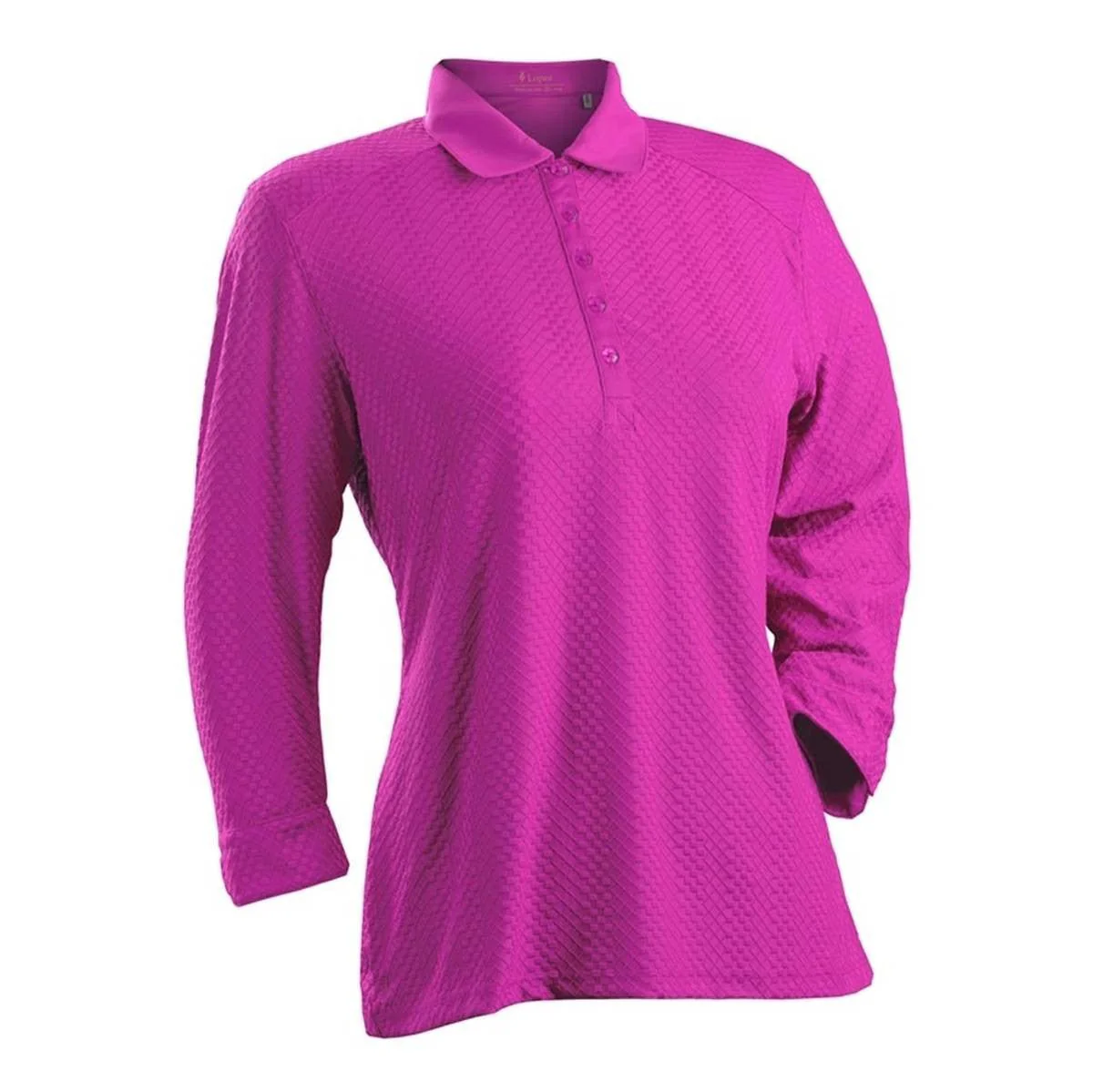 Nancy Lopez Grace 3/4 Sleeve Golf Polo - Image 4