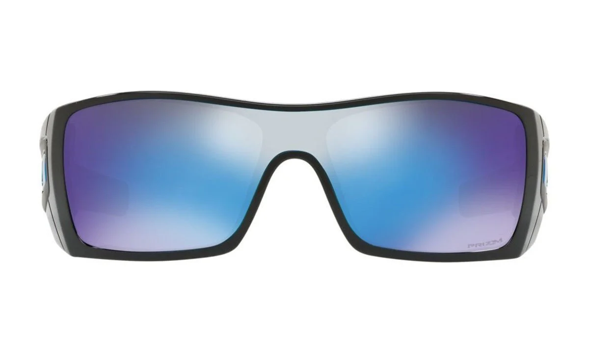Oakley Batwolf Sunglasses - Polished Black/Prizm Sapphire - Image 2