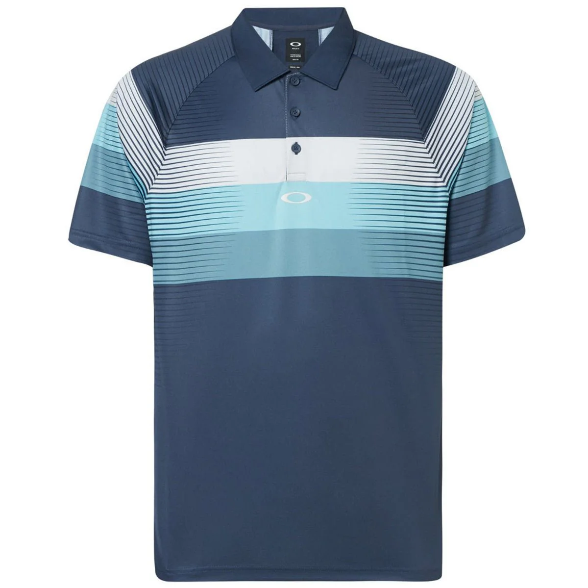 Oakley Color Block Graphic Polo - Image 2