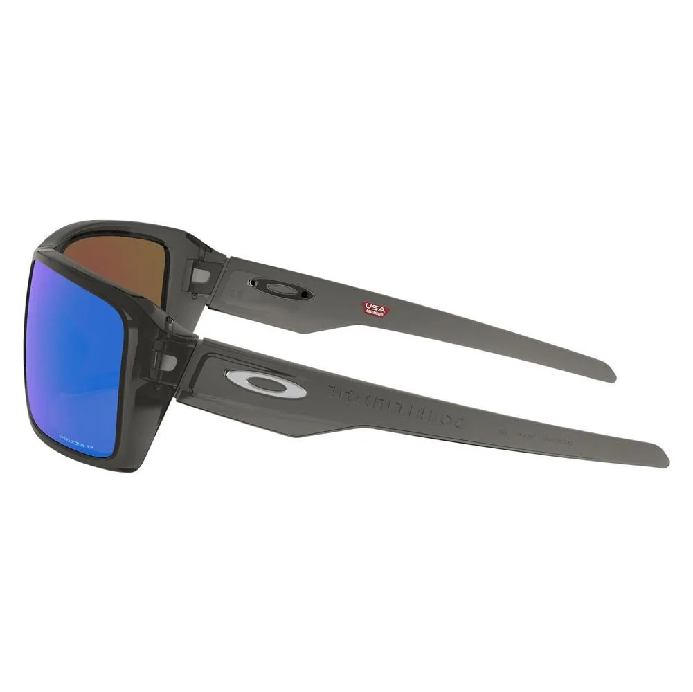 Oakley Double Edge Sunglasses - Grey Smoke/Prizm Sapphire Polarized - Image 4