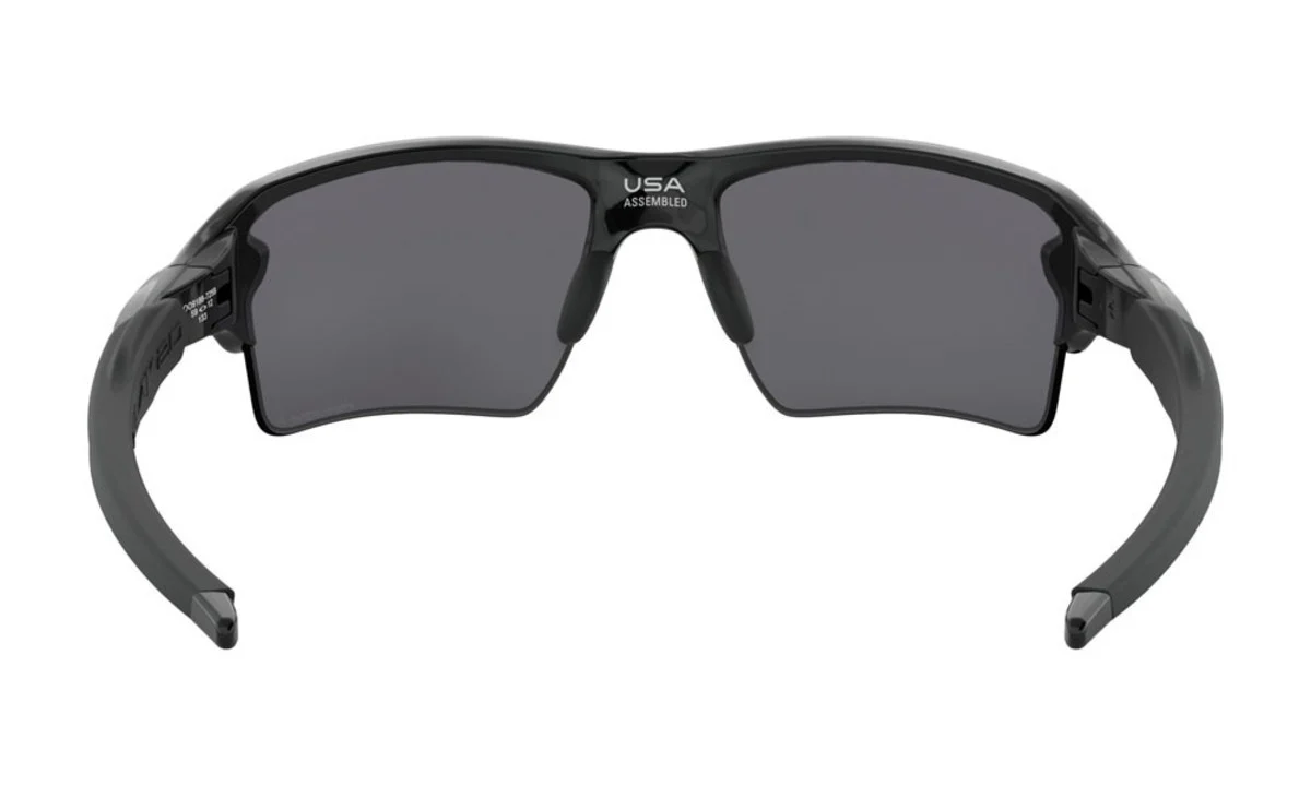 Oakley Flak 2.0 XL Sunglasses - Polished Black/Prizm Black Polarized - Image 4