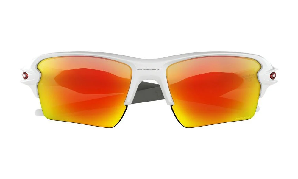 Oakley Flak 2.0 XL Sunglasses - Polished White/Prizm Ruby - Image 6