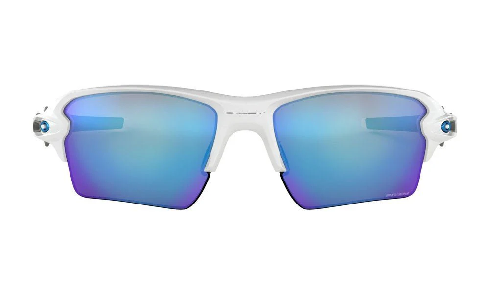 Oakley Flak 2.0 XL Sunglasses - Polished White/Prizm Sapphire - Image 2